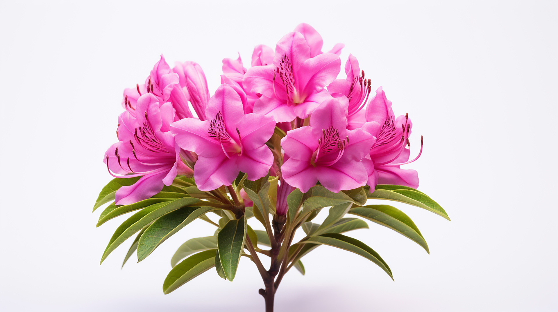 Kwiatowy arystokrata, Rhododendron Roseum Elegans, wznosi się dumnie w ogrodowej scenerii. Jego różowe kwiaty, jak puchate chmurki, delikatnie unoszą się na gałęziach, tworząc malowniczy taniec kolorów. To kwiecisty klejnot, który emanuje pięknem i wprawia w zachwyt każdego, kto ma przyjemność go podziwiać