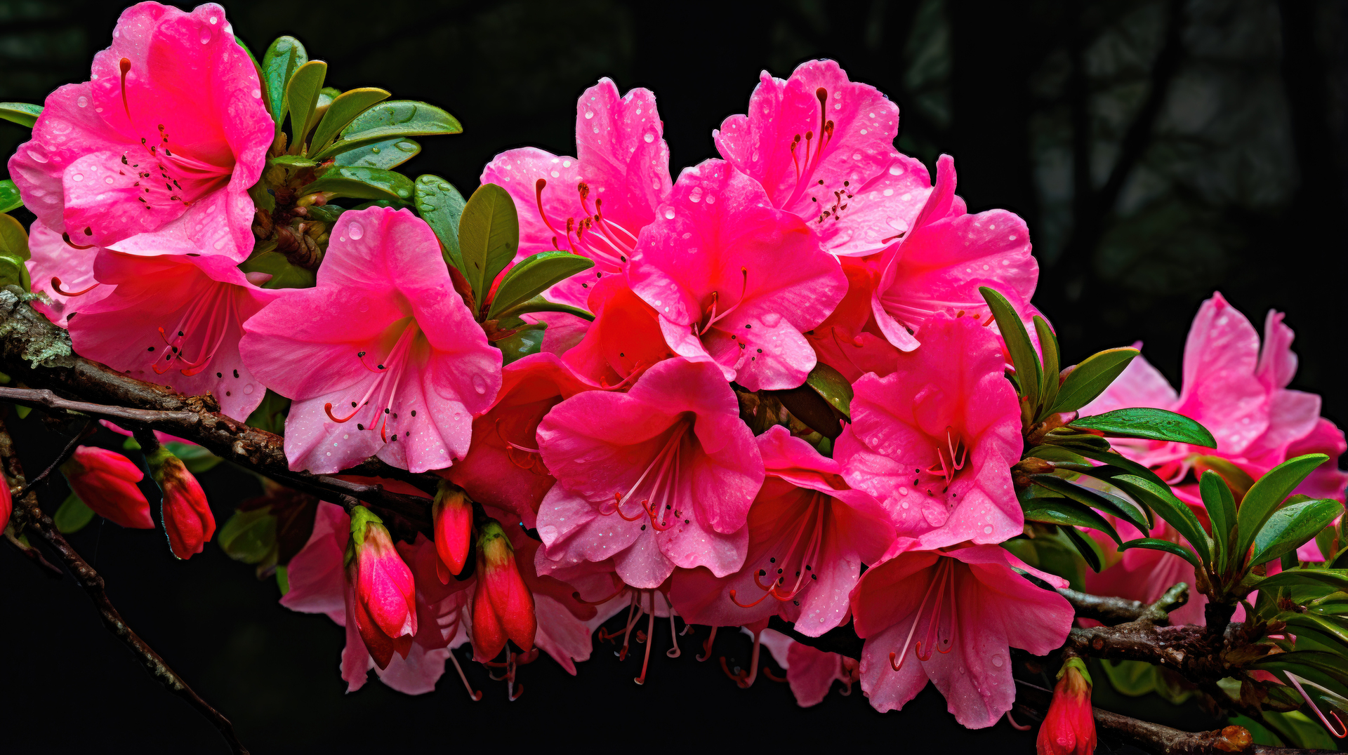 W malowniczym ogrodzie, Rhododendron Roseum Elegans stoi dumnie, jak król kwiatów. Jego gałęzie, pełne życia i witalności, rozpościerają się wokół, tworząc zielone zasłony pełne tajemniczości. Kwiaty w odcieniach różu, jak delikatne perełki, rozkwitają na gałązkach, emanując pięknem i wspaniałym zapachem. To prawdziwa uczta dla zmysłów, która wypełnia przestrzeń magią i zachwyca każdego obserwatora, pozostawiając niezapomniane wrażenie swoją wyjątkową elegancją